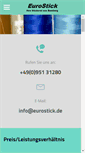 Mobile Screenshot of eurostick.de