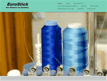 Tablet Screenshot of eurostick.de